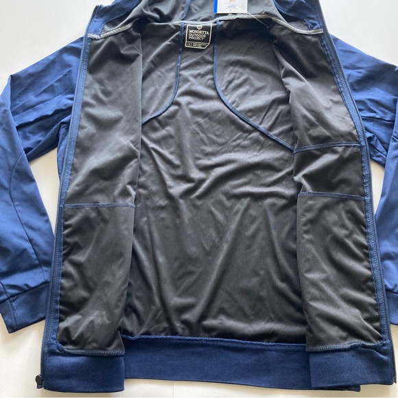 Mondetta Mens Hooded Active Jacket Size Large Navy NWT - Picture 8 of 12